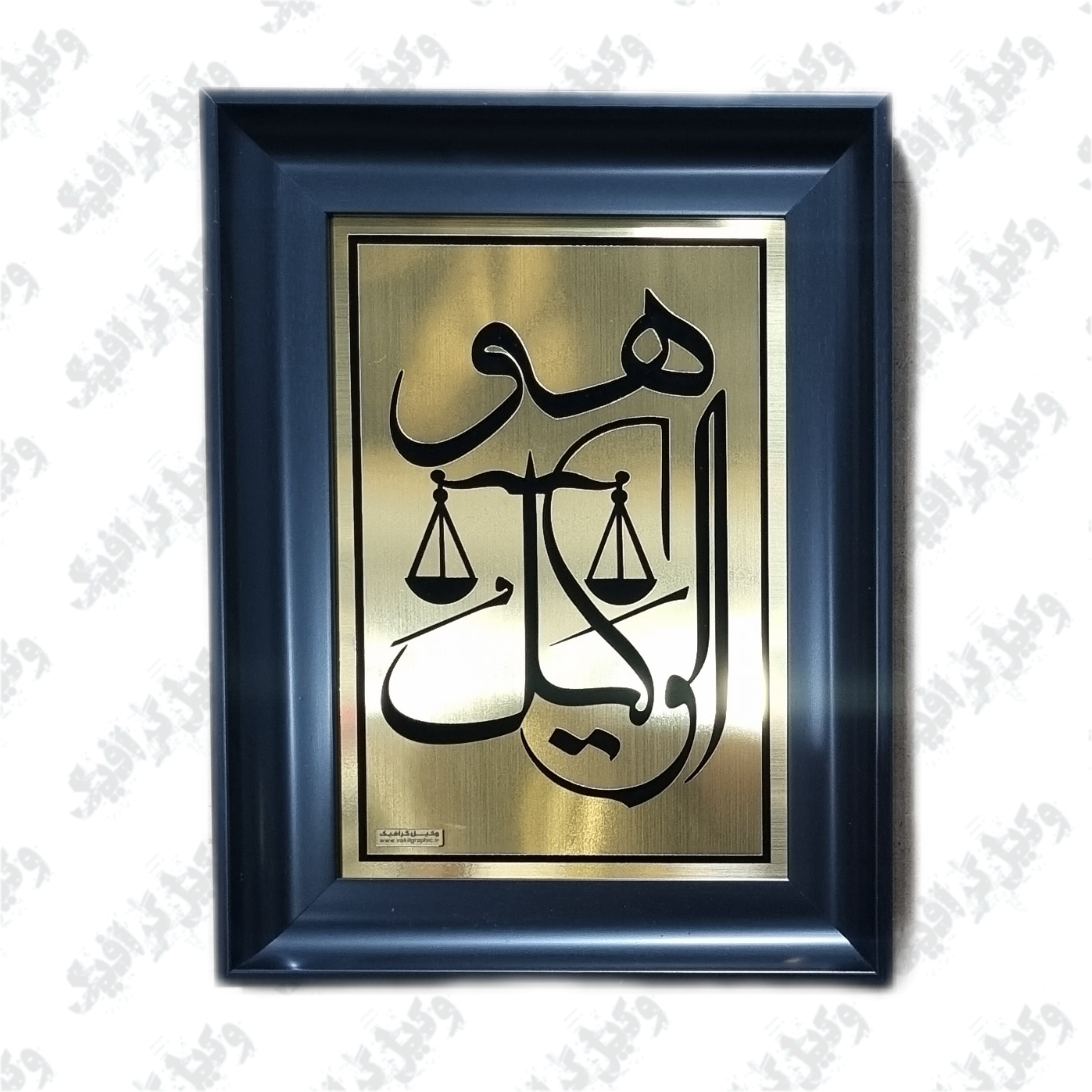 تابلو ورق طلایی (کد202)