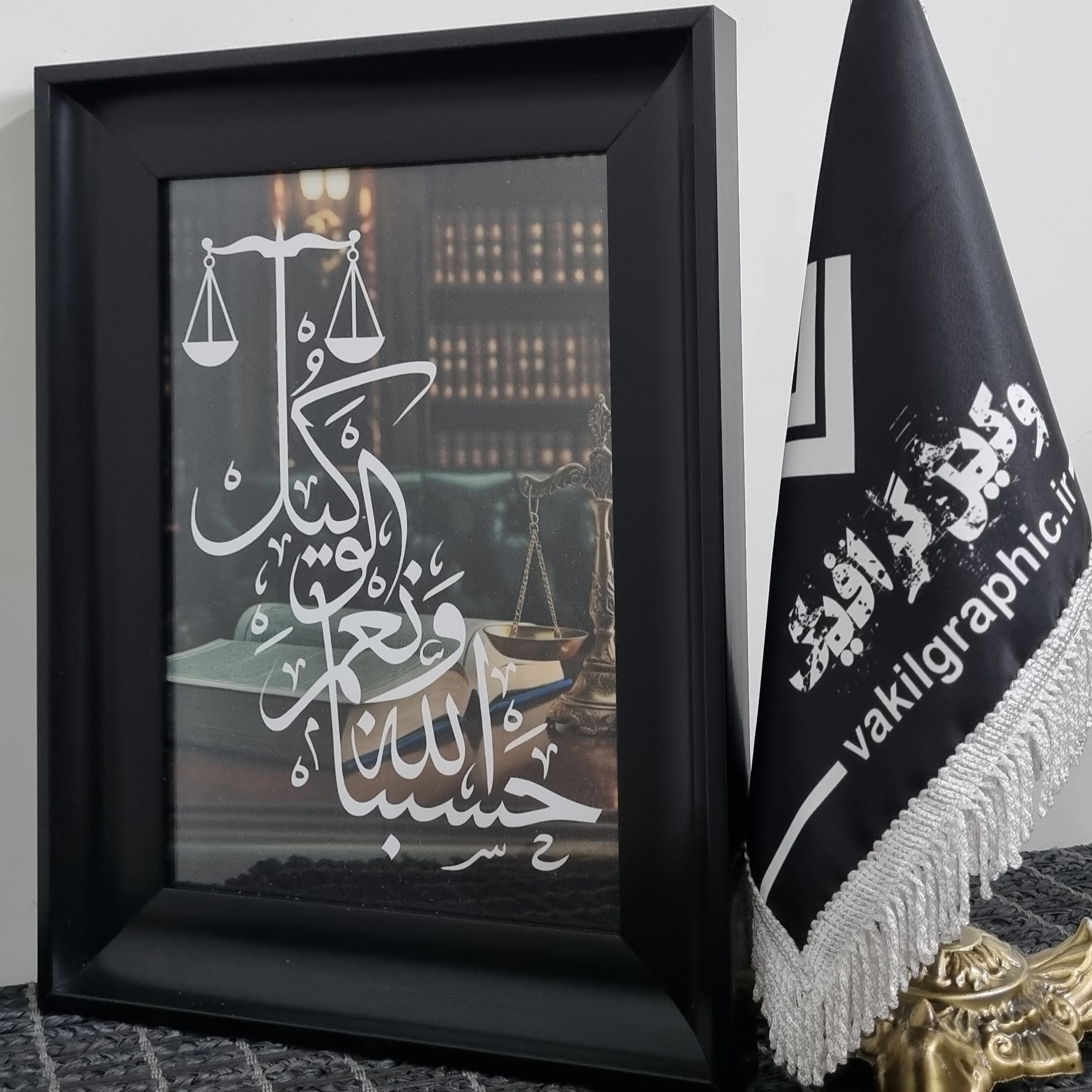 تابلو چاپی پارچه مخمل (کد101)