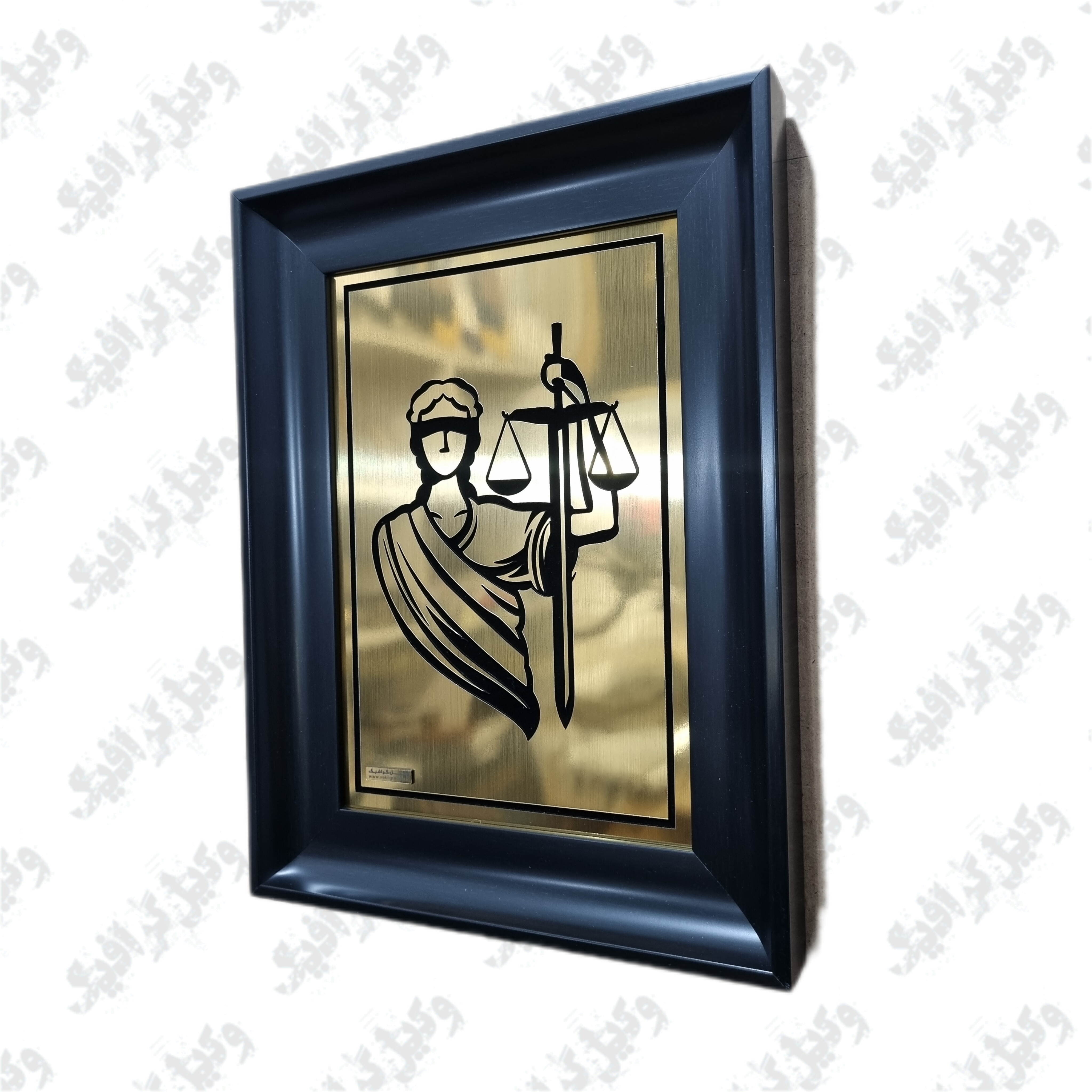 تابلو ورق طلایی (کد 201)