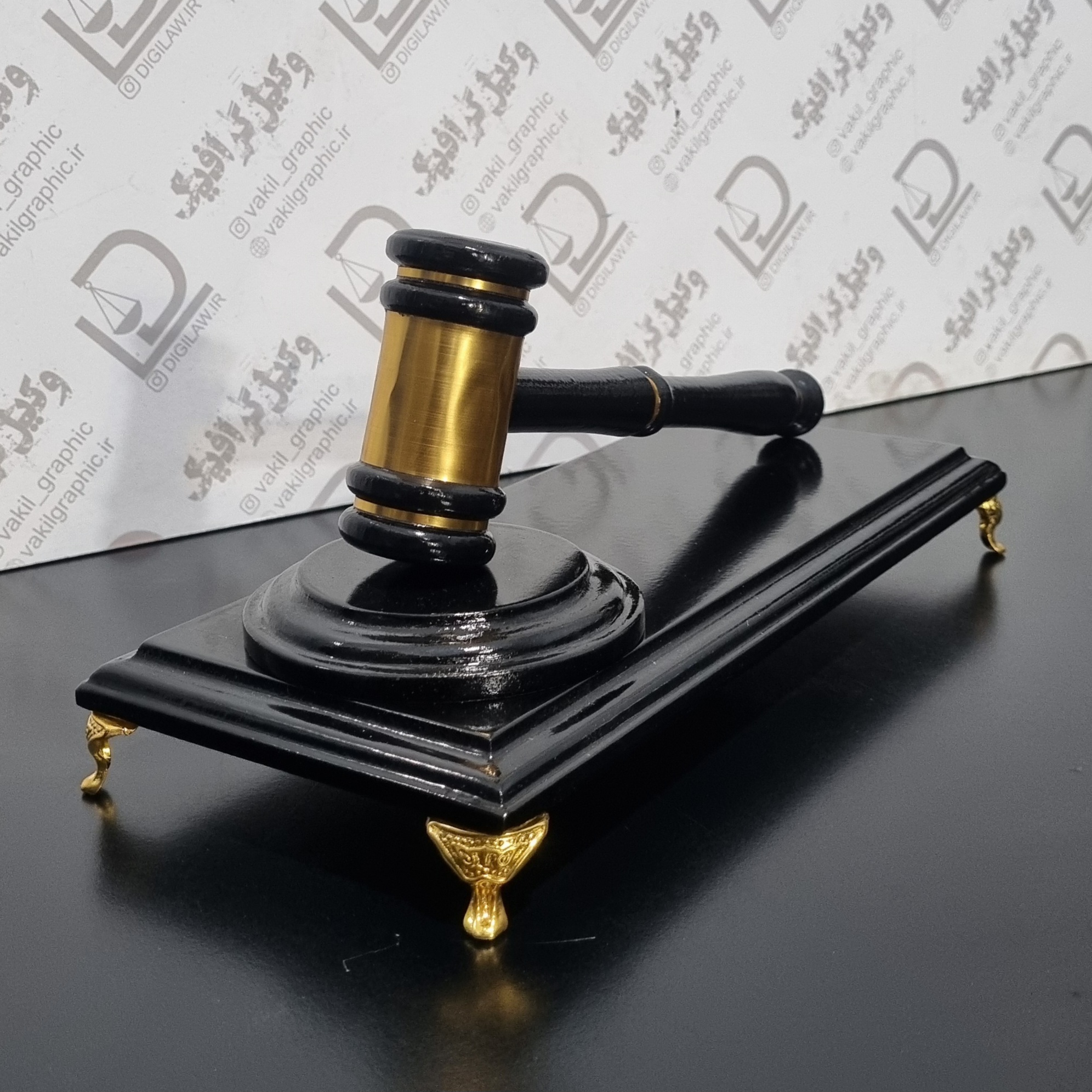 چکش عدالت ( 3 تیکه پایه دار )